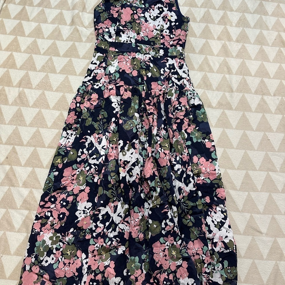Tanya Taylor floral sleeveless midi dress - Picture 2 of 4